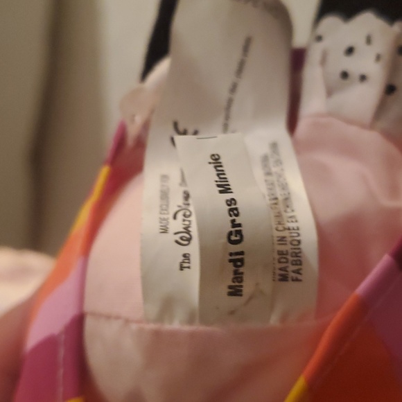 Vintage NWT Disney Store Mardi Gras Mickey & Minnie Plush set - Picture 9 of 11